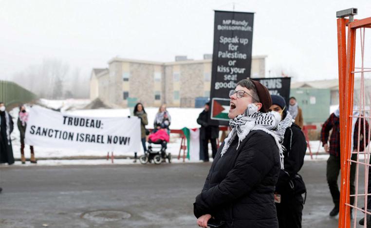 The pressure on Trudeau to stop exporting arms to Israel is growing