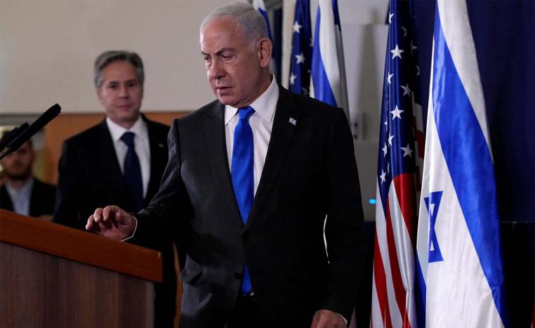 Netanyahu with Blinken