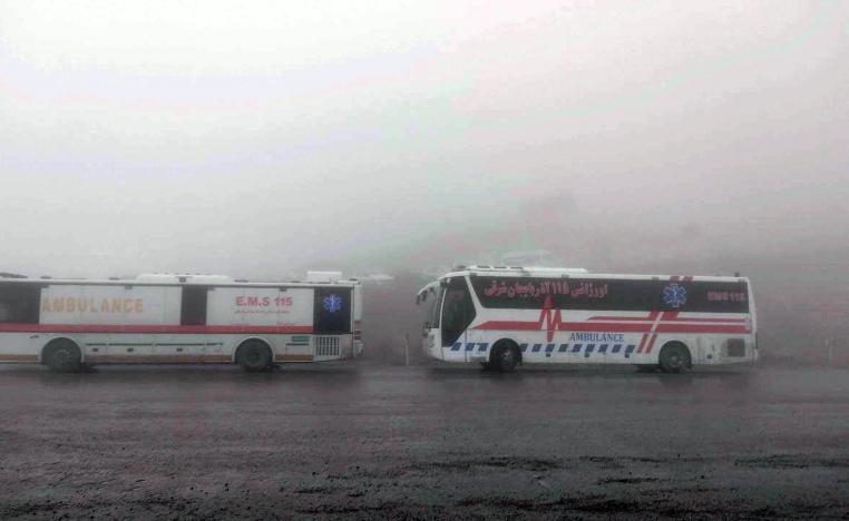Iranian TV blames the poor weather for the crash