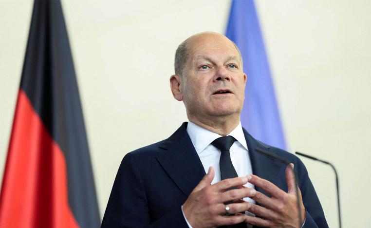 German Chancellor Olaf Scholz 
