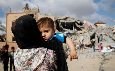 Bombed Rafah