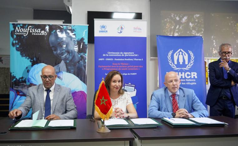 المغرب يدعم انسانيا اللاجئين