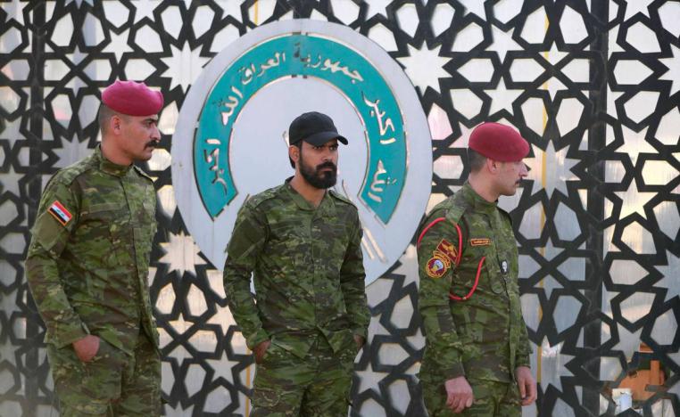 مقاتلون في الحشد الشعبي