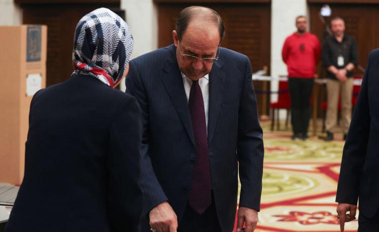 المالكي يدفع باتجاه انتخابات مبكرة متجاوزا السند القانوني