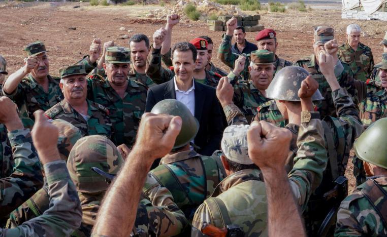 الأسد يقر أن احتياط الجيش السبب في الصمود في حرب صعبة جداً