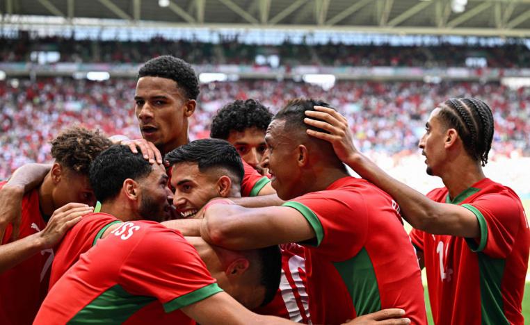 بداية موفّقة للمنتخب المغربي في دورة الألعاب الأولمبية في باريس 