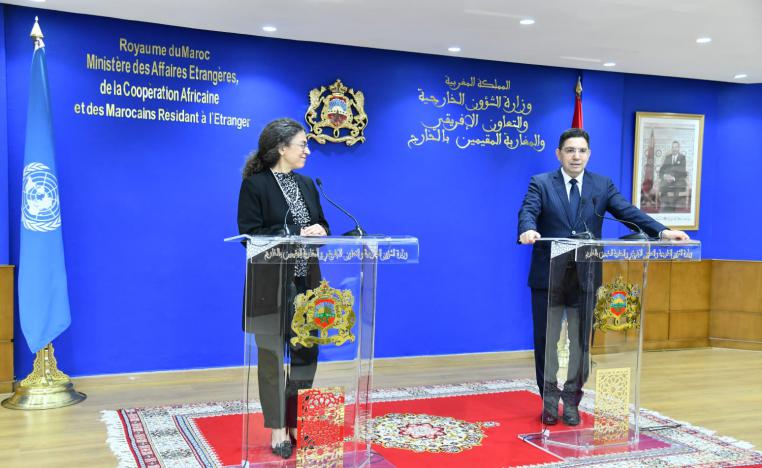 المغرب يشدد على أن تكون الأمم المتحدة متابعة للملف الليبي لمنع التدخلات الاجنبية