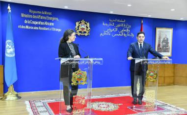 المغرب يشدد على أن تكون الأمم المتحدة متابعة للملف الليبي لمنع التدخلات الاجنبية
