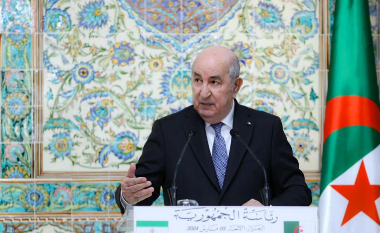 تبون يؤكد أن ترشحه يأتي نزولا عن رغبة الشعب 