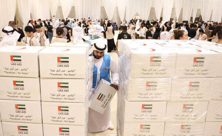 حرص إماراتي على التخفيف من حدة الكارثة الإنسانية في غزة 
