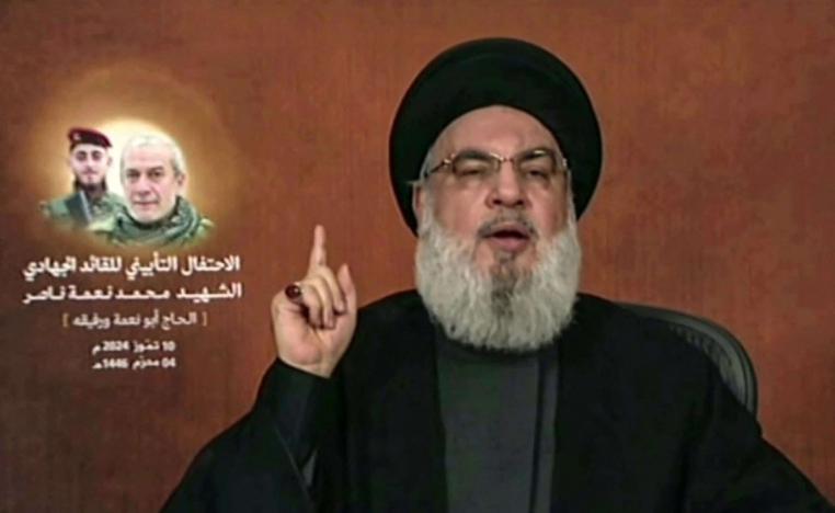نصرالله يحذّر من تمادي العدو في استهداف المدنيين