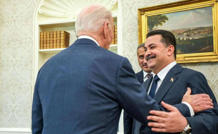 الرئيس الأميركي جو بايدن يستقبل رئيس الوزراء العراقي محمد شياع السوداني