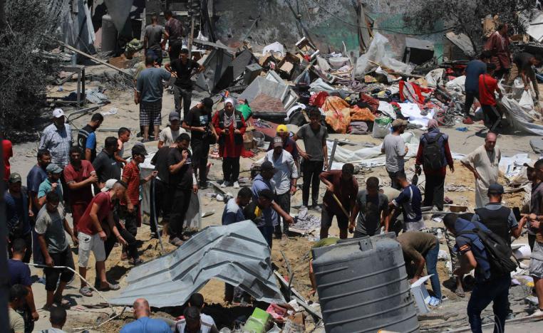 مجزرة المواضي ترخي بظلالها على جهود مفاوضات الهدنة المتعثرة