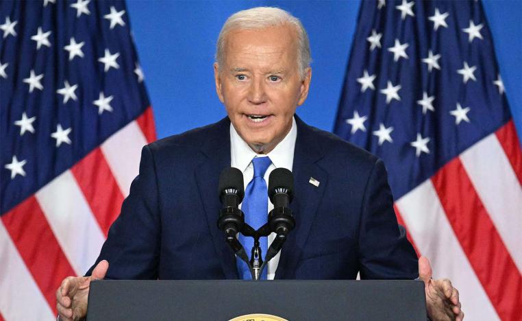 The Biden administration has faced international criticism for its continuing support of Israel 