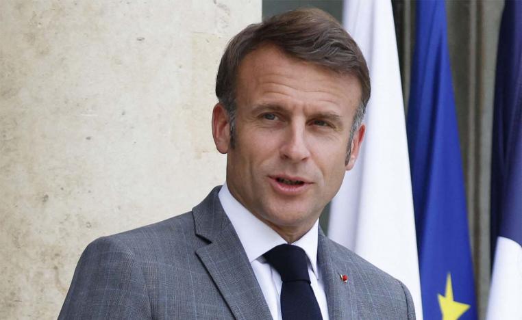 French President Emmanuel Macron 