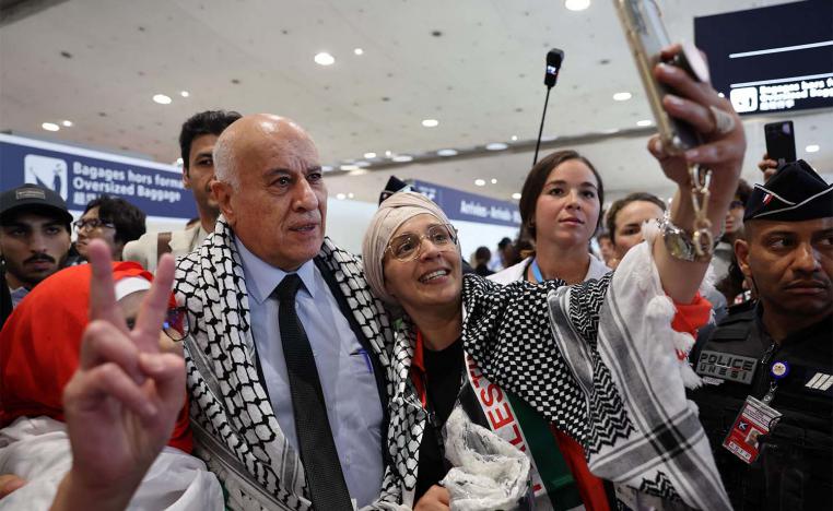 Jibril Rajoub, president of the Palestinian Football Association and the Palestine Olympic Committee