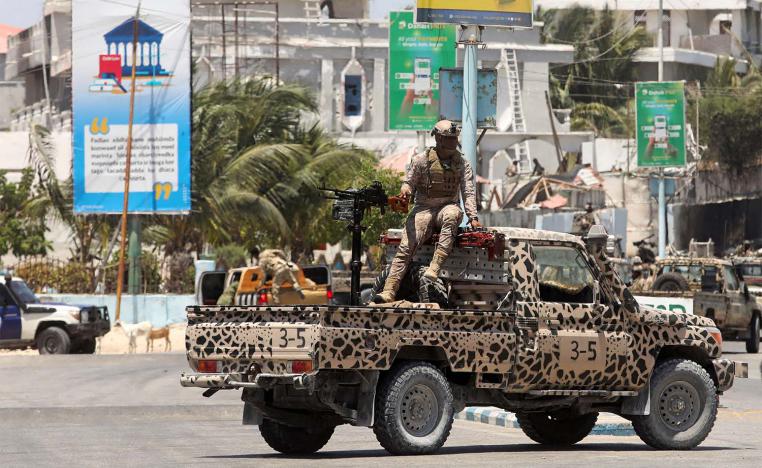 Five soldiers were killed 