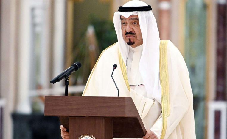 Kuwait's Prime Minister Sheikh Ahmad al-Abdullah al-Sabah 