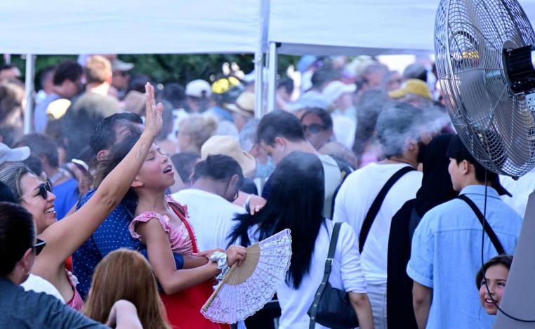 ارتفاع درجات حرارة