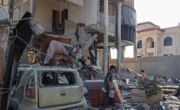Israeli forces have razed much of Gaza
