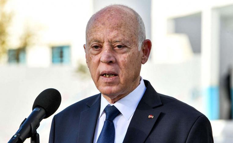 Tunisian President Kais Saied 