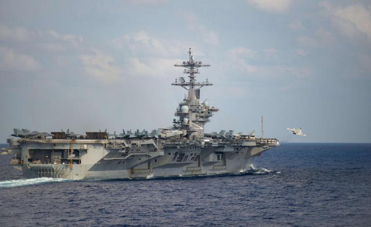حاملة الطائرات روزفلت تتجه إلى منطقة آسيا والمحيط الهادي