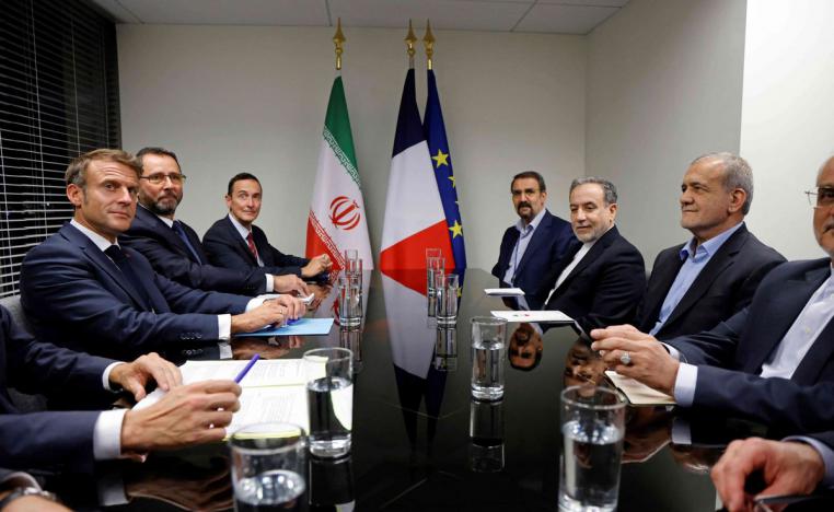 جهود فرنسية لدفع الدبلوماسية في ظل توتر في المنطقة