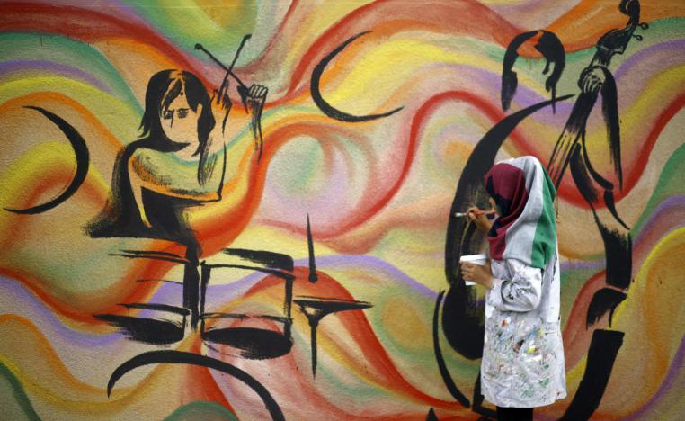 جدارية فلسطينية