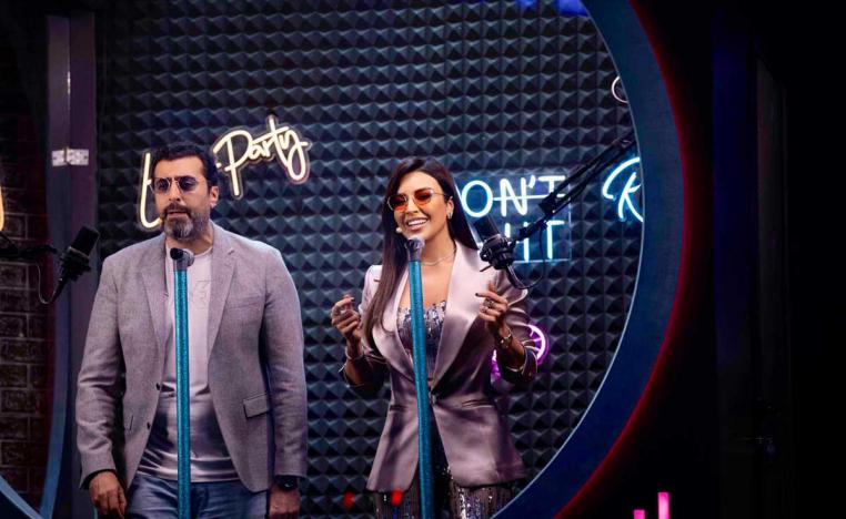 باسم ياخور وأمل بوشوشة
