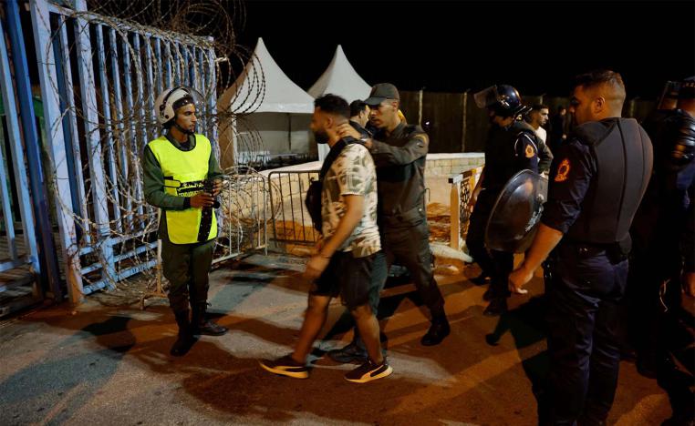 Moroccan security forces have been deployed heavily in Fnideq
