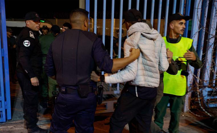 In the first eight months this year, Morocco stopped 45,015 people from illegally migrating to Europe