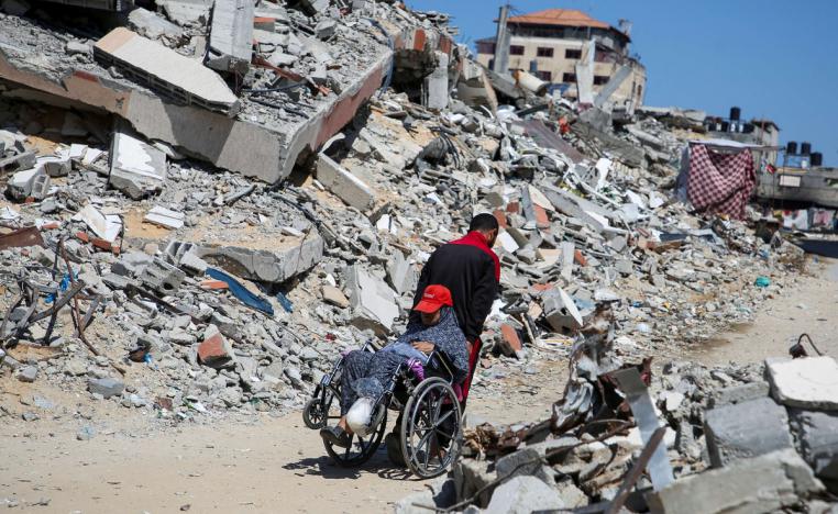 أهالي غزة يواجهون التشرّد  