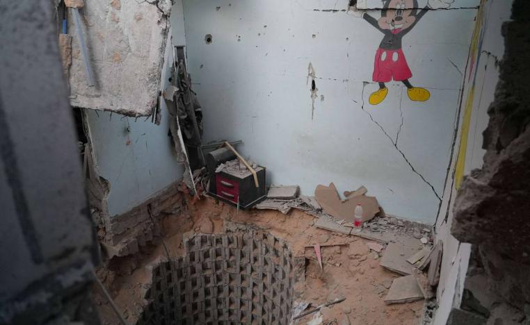 نفق لحماس في مدرسة في غزة