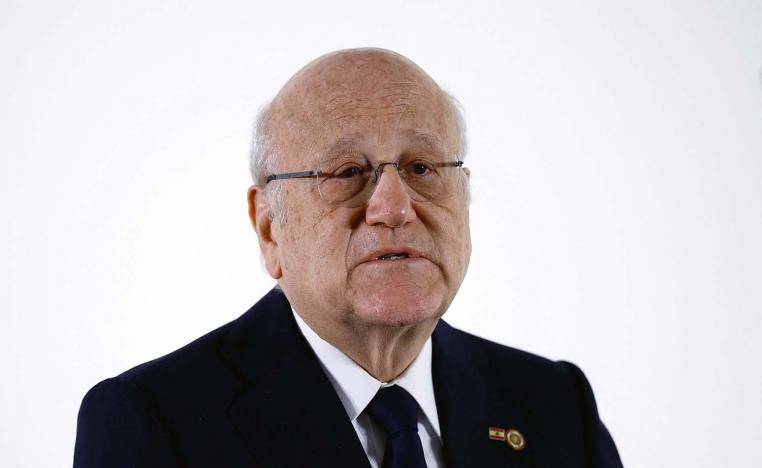 Lebanese caretaker Prime Minister Najib Mikati 
