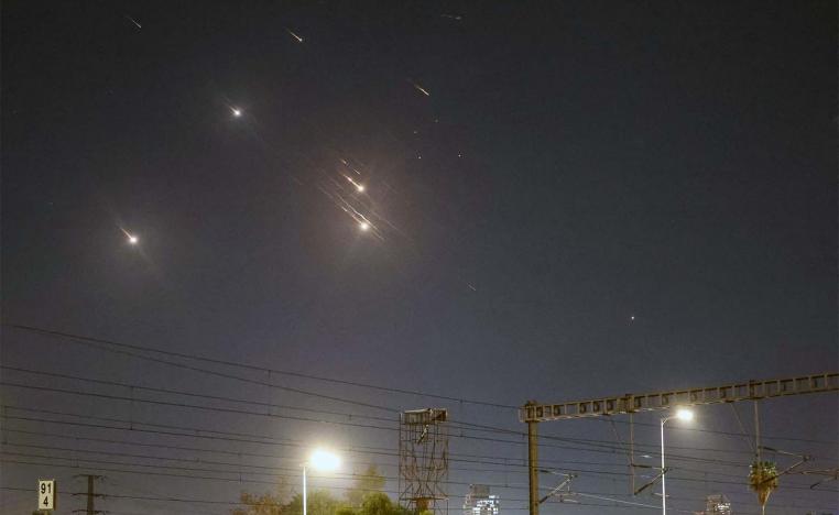 Iran launched a salvo of missiles on Israel
