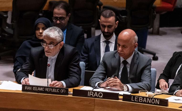 العراق يلجأ للمؤسسات الدولية للحفاظ على أمنه القومي