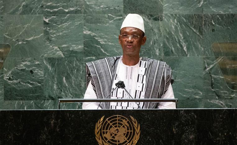 Mali's Prime Minister Choguel Maiga 