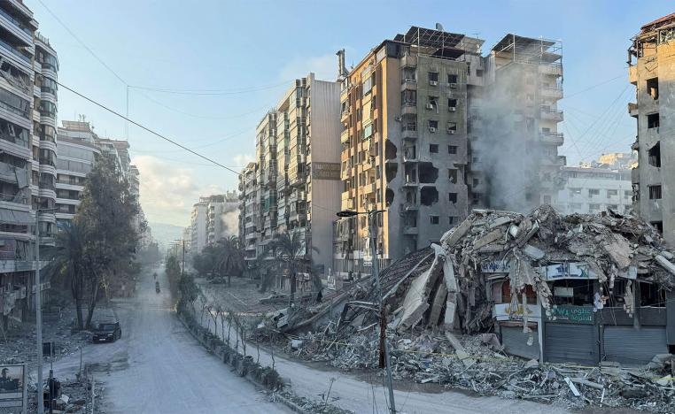 Residents have largely fled Beirut's southern suburbs 