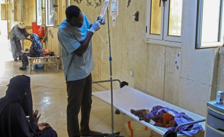 الكوادر الصحية في السودان تعمل في ظروف صعبة 