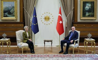 Erdogan had talks with Ursula von der Leyen on Syria in Ankara 