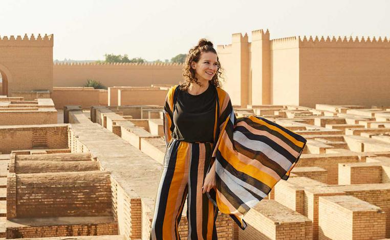 'مقهى المسافرين العراقيين'