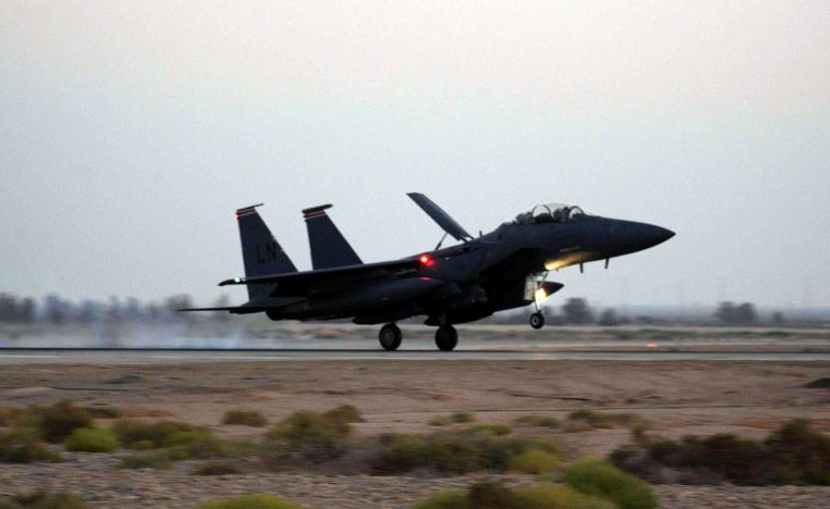 A US fighter jet