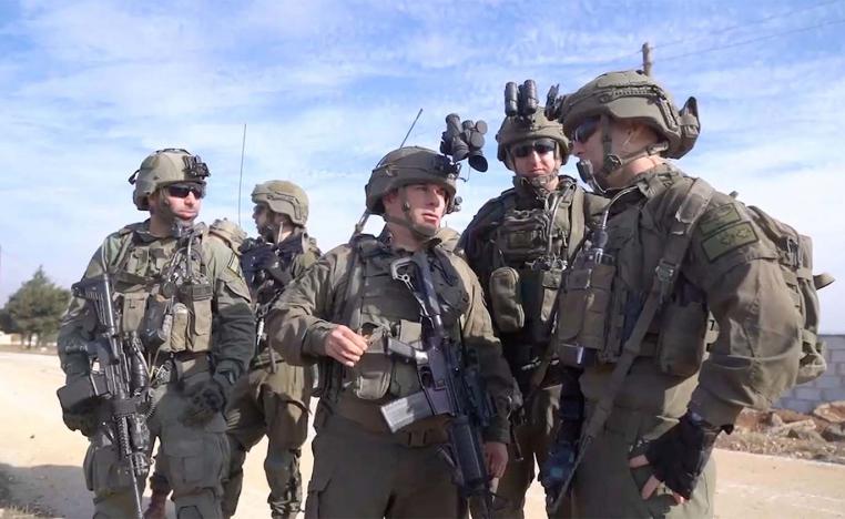 Israeli troops in Syria
