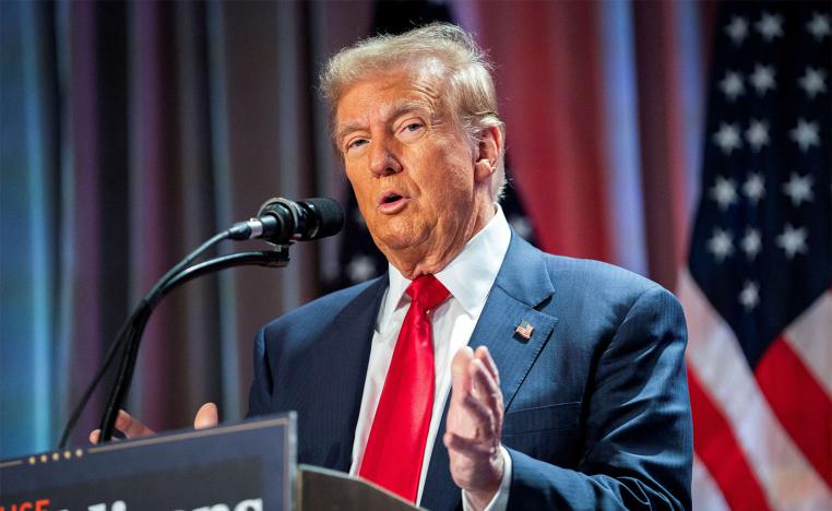 Trump made his most explicit comments on the fate of the hostages since his election in November