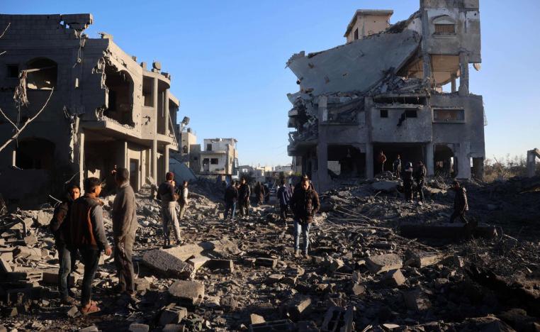 حرب غزة تخلف دمارا هائلا 