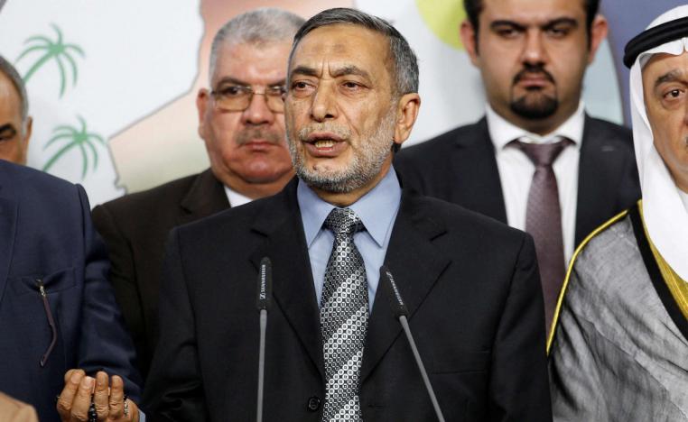 المشهداني يعد أن ينجز التحالف الملفات الإنسانية والحقوقية والسياسية