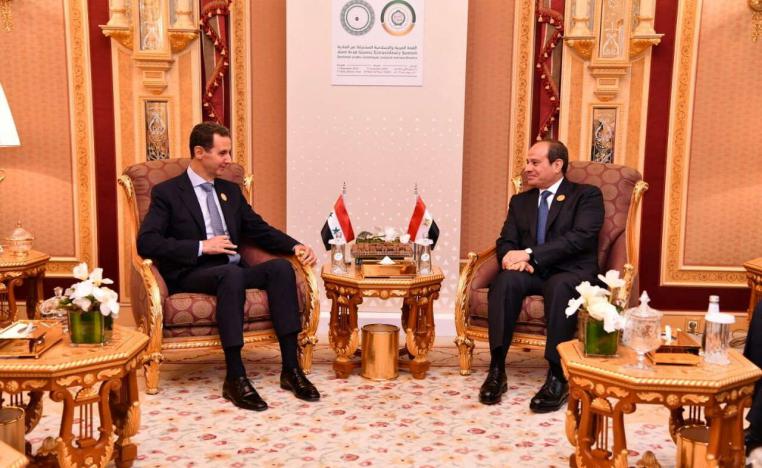 مصر حذرة جدا بعد سقوط الأسد