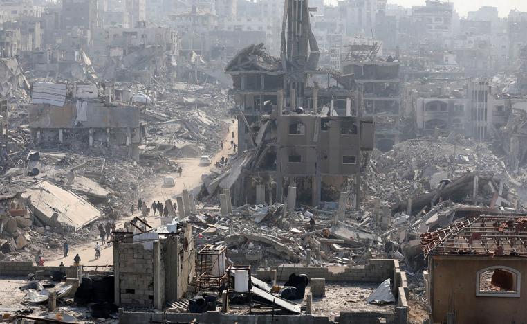US Solutions will staff the checkpoint at a key intersection in Gaza's interior
