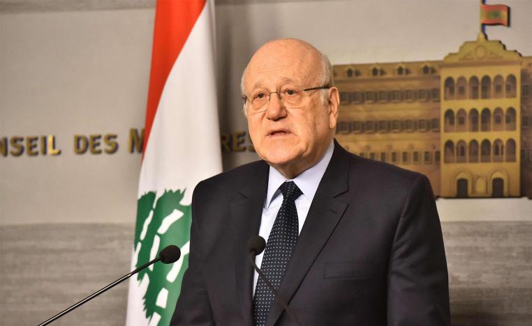Lebanese caretaker Prime Minister Najib Mikati 