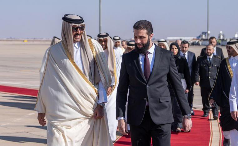 قطر من أكبر داعمي السلطات السورية الجديدة